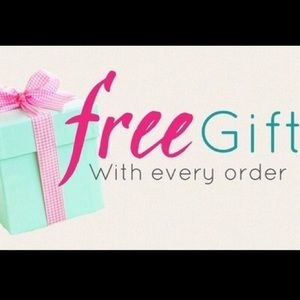 Free gift will all orders order your items now